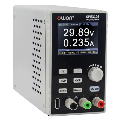 SPE6053(U) OWON Лабораторный источник питания 60В 5А, 1 канал
