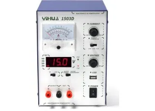 1503D YiHua Лабораторный линейный 1-канальный источник питания 15В/3А