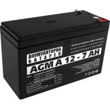 A 12-7 AH LogicPower Акумуляторна батарея AGM, 12В/7Агод