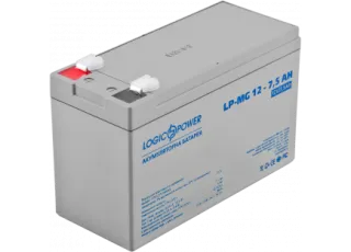 LP-MG 12-7.5 AH LogicPower Аккумуляторная батарея AGM мультигель, 12В/7.5Ач