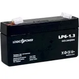 LP 6-1.3 AH LogicPower Аккумуляторная батарея AGM, 6В/1.3Ач