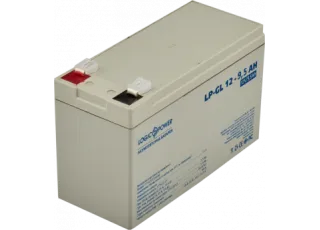 LP-GL 12-9 AH LogicPower Акумуляторна батарея AGM гелева, 12В/9Аг