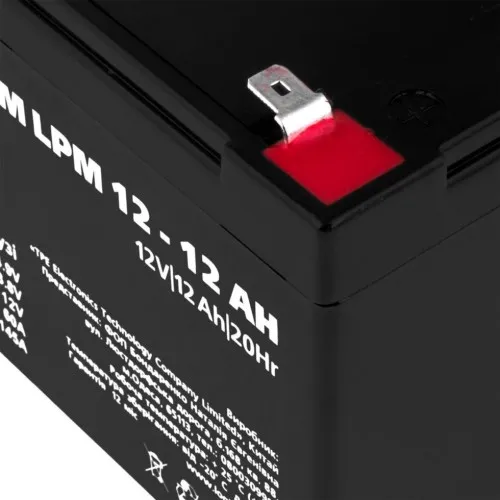 LPM 12-12 AH LogicPower Аккумуляторная батарея свинцово-кислотная AGM, 12В/12Ач