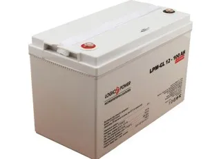 LPM-GL 12-100 AH LogicPower Акумулятор свинцево-кислотний AGM гелевий, 12В/100Аг