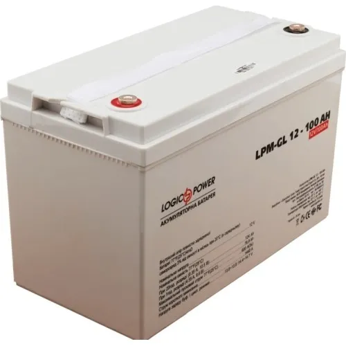 LPM-GL 12-100 AH LogicPower Аккумулятор свинцово-кислотный AGM гелевый, 12В/100Ач