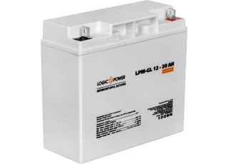 LPM-GL 12-20 AH LogicPower Акумуляторна батарея AGM гелева 12В/20Аг