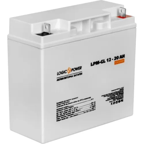 LPM-GL 12-20 AH LogicPower Аккумуляторная батарея AGM гелевая 12В/20Ач