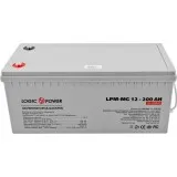 LPM-GL 12-200 AH LogicPower Аккумулятор свинцово-кислотный AGM гелевый, 12В/200А..
