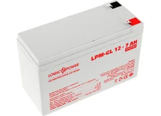 LPM-GL 12-7 AH LogicPower Акумуляторна батарея AGM гелева 12В/7Агод