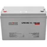 LPM-MG 12-100 AH LogicPower Акумуляторна батарея AGM мультигель, 12В/100Аг
