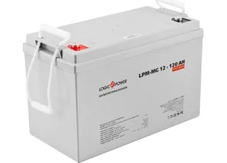 LPM-MG 12-120 AH LogicPower Акумуляторна батарея AGM мультигелева, 12В/120Агод