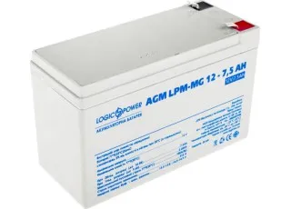 LPM-MG 12-7.5 AH LogicPower Аккумуляторная батарея свинцово-кислотная, мультигель, 12В/7.5Ач