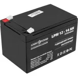 LPM 12-14 AH LogicPower Акумуляторна батарея свинцево-кислотна AGM, 12В/14Аг
