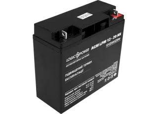 LPM 12-20 AH LogicPower Акумуляторна батарея свинцево-кислотна, 12В/20Аг