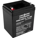 LPM 12-3.3 AH LogicPower Акумуляторна батарея свинцево-кислотна, 12В/3.3Аг