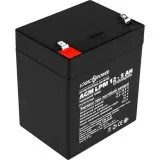 LPM 12-5.0 AH LogicPower Акумуляторна батарея свинцево-кислотна AGM, 12В/5Аг