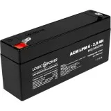 LPM 6-2.8 AH LogicPower Аккумуляторная батарея свинцово-кислотная, 6В/2.8Ач