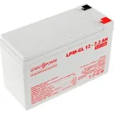 LPM-GL 12-7.2 AH LogicPower Аккумуляторная батарея AGM гелевая, 12В/7.2Ач