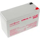 LPM-GL 12-7.5 AH LogicPower Аккумуляторная батарея AGM гелевая, 12В/7.5Ач