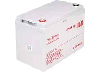LP-GL 12-100 AH SILVER LogicPower Акумуляторна батарея AGM гелева, 12В/100Аг