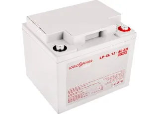 LP-GL 12-40 AH SILVER LogicPower Акумуляторна батарея AGM гелева, 12В/40Ah