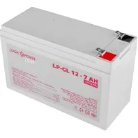LP-GL 12-7 AH SILVER LogicPower Аккумуляторная батарея AGM гелевая, 12В/7Ач