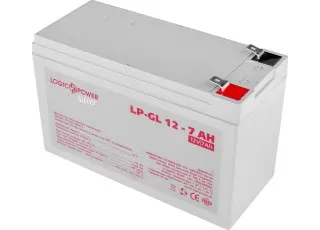 LP-GL 12-7 AH SILVER LogicPower Акумуляторна батарея AGM гелева, 12В/7Агод