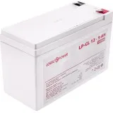 LP-GL 12-9 AH SILVER LogicPower Акумуляторна батарея AGM гелева, 12В/9Агод
