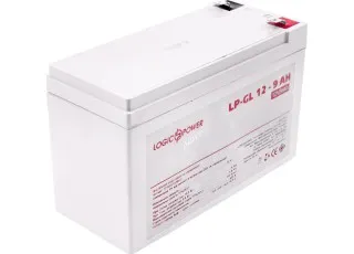 LP-GL 12-9 AH SILVER LogicPower Акумуляторна батарея AGM гелева, 12В/9Агод