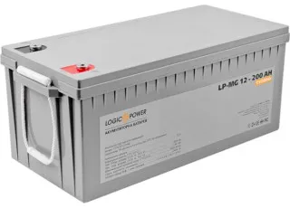 LP-MG 12-200 AH SILVER LogicPower Акумуляторна батарея AGM мультигель, 12В/200Агод