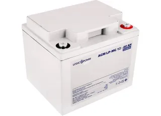 LP-MG 12-40 AH SILVER LogicPower Акумуляторна батарея AGM мультигель, 12В/40Агод