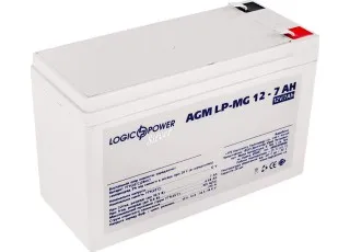 LP-MG 12-7 AH SILVER LogicPower Акумуляторна батарея AGM мультигель, 12В/7Агод