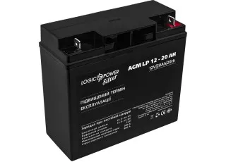 LP 12-20 AH SILVER LogicPower Акумуляторна батарея AGM, 12В/20Агод