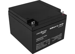 LP 12-26 AH SILVER LogicPower Аккумуляторная батарея AGM, 12В/26Ач