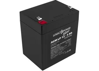 LP 12-5.0 AH SILVER LogicPower Аккумуляторная батарея AGM, 12В/5Ач