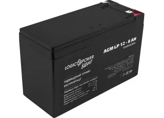 LP 12-8.0 AH SILVER LogicPower Акумуляторна батарея AGM, 12В/8Агод