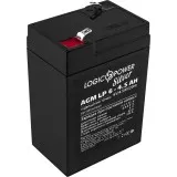LP 4-4 AH SILVER LogicPower Акумуляторна батарея AGM, 4В/4Агод