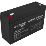 LP 6-12 AH SILVER LogicPower Аккумуляторная батарея AGM, 6В/12Ач