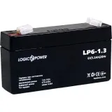 LP 6-1.3 AH SILVER LogicPower Акумуляторна батарея AGM, 6В/1.3Аг