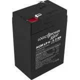 LP 6-5.2 AH SILVER LogicPower Аккумуляторная батарея AGM, 6В/5.2Ач