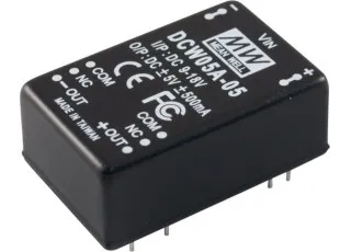 DCW05A-15 Mean Well DC/DC преобразователь изолированный, на плату