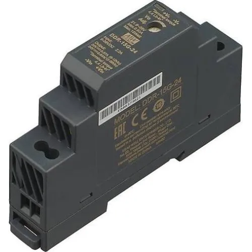 DDR-15G-24 Mean Well DC/DC преобразователь на DIN рейку