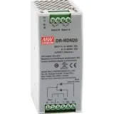 DR-RDN20 Mean Well AC/DC преобразователь с функцией UPS на DIN рейку 