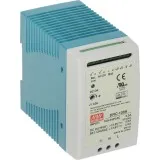 DRC-100A Mean Well AC-DC перетворювач з функцією UPS, на DIN-рейку
