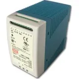DRC-100B Mean Well AC/DC перетворювач з функцією UPS, на DIN-рейку