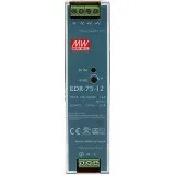 EDR-75-12 Mean Well AC/DC перетворювач на DIN рейку; 75Вт, 12В, 6.3А