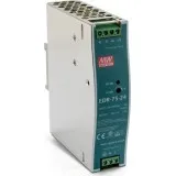 EDR-75-24 Mean Well AC/DC преобразователь на DIN рейку; 75Вт, 24В, 3.2А