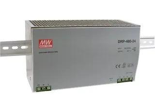 DRP-480-24 Mean Well AC/DC перетворювач на DIN рейку