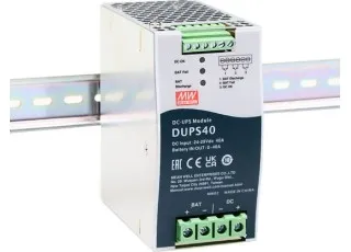 DUPS40 Mean Well Контроллер систем бесперебойного питания UPS на DIN-рейку