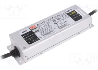 ELG-100-C700A-3Y Mean Well AC/DC перетворювач, LED драйвер